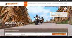 Desktop Screenshot of corse-a-moto.com